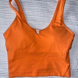 Lululemon Orange Align Tank